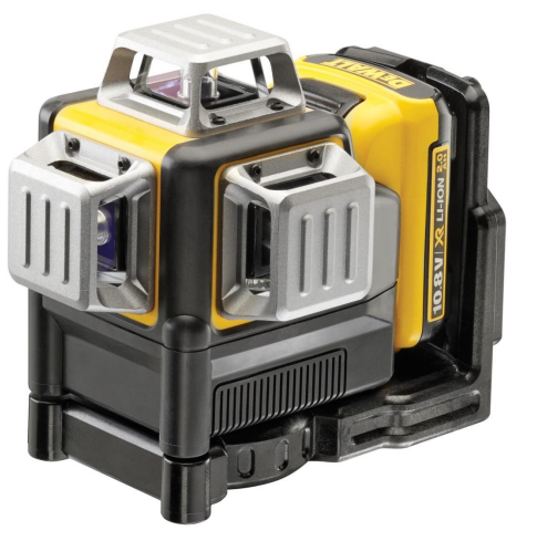3 Way Self-Leveling Line Laser (Horizontal ,Vertical & Side Lines) / شقلة عالم لايزر تعيير ذاتي 3 اتجاهات