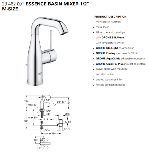 GROHE FAUCET