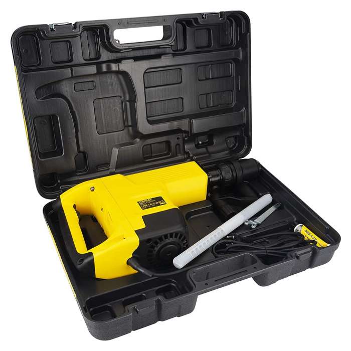 10Kg - 1600W SDS-Max Demolition Hammer + Kitbox
