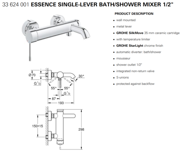 GROHE FAUCET