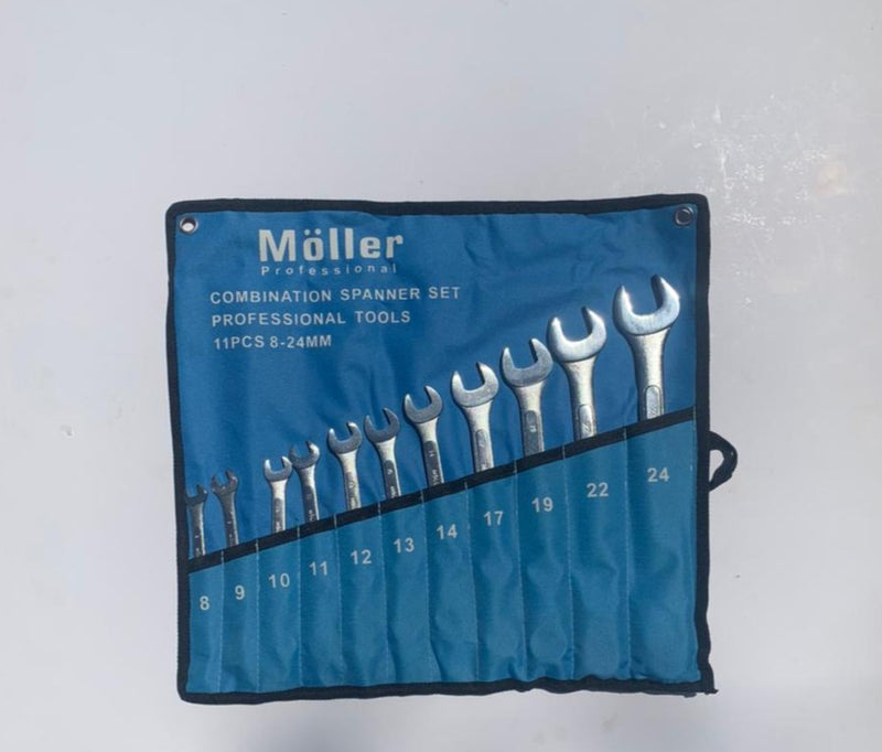 Combination spanner set/طقم شق مسنن