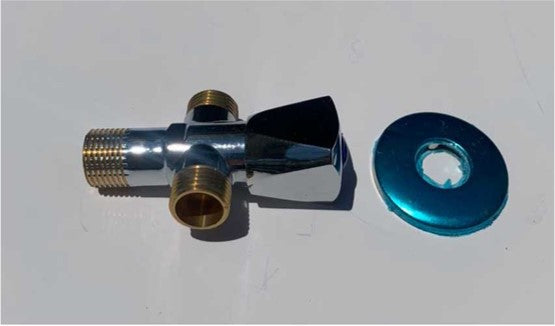 Double Chrome Valve/سكر ماسورة دوبل