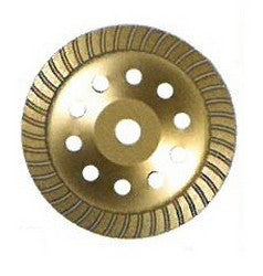 صحن فرشاة جلخ ذهبي