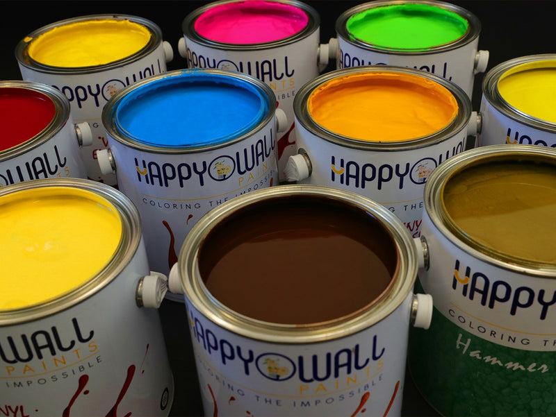 COLORS OF EMULSION PAINTS  الوان الدهانات المائية
