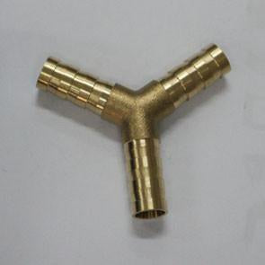 Brass "Y" Shape Hose Connector Fitting