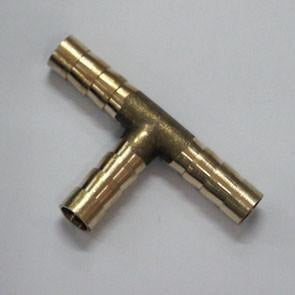 Brass "T" Shape Hose Connector Fitting