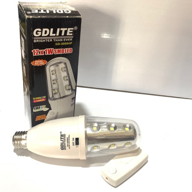 Gdlite bulb SMD LED light , emergency LED light , with remote control .
