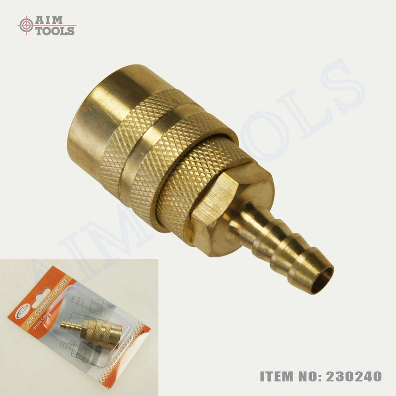 Brass Air Automatic Connector