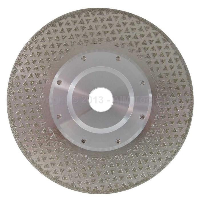 Diamond Blade  Electroplated, Triangle pattern W/F