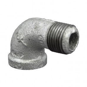 Galvanized Malleable 90 Street Elbows / اكسسوار مزيبق كوع ذكر