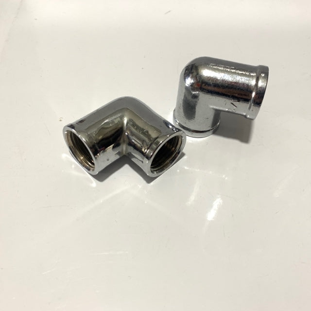 Chrome elbow