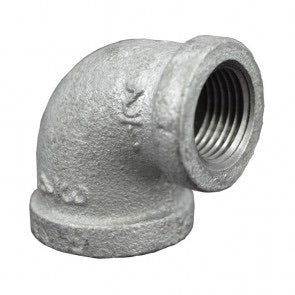 Galvanized Malleable 90 Reducing Elbows / اكسسوار مزيبق كوع مخالف
