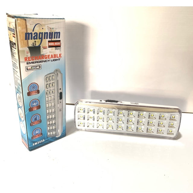 Rechargeable magnum emergency LED light .