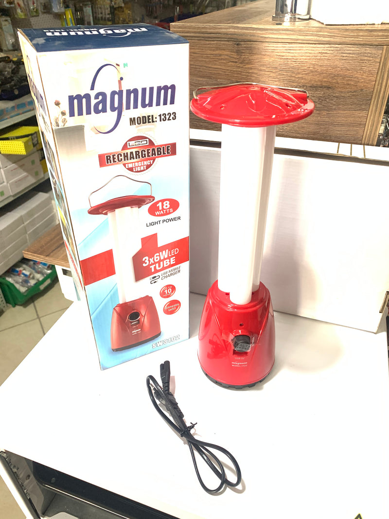Rechargeable emergency magnum LED light