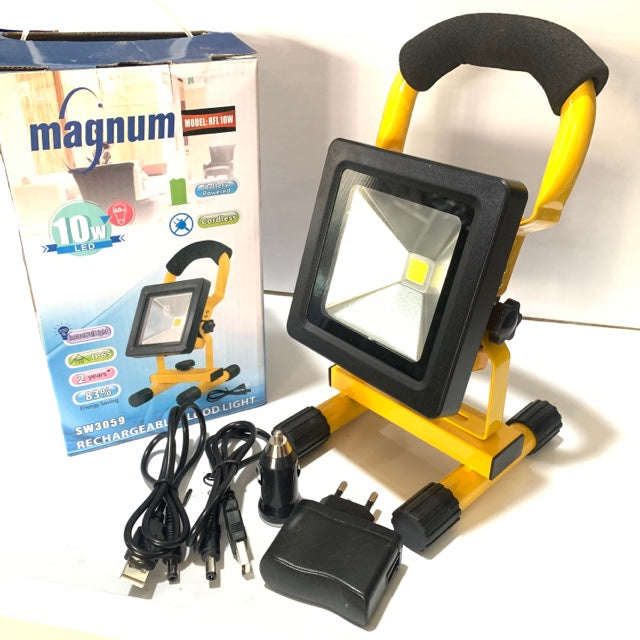Rechargeable working LED light .