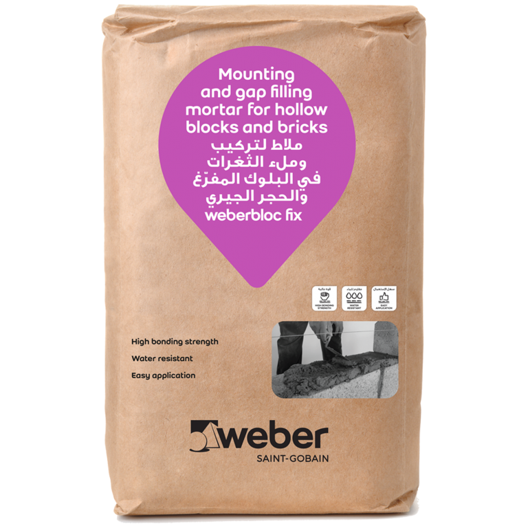 Weber.Bloc Fix/مونة تركيب حجر